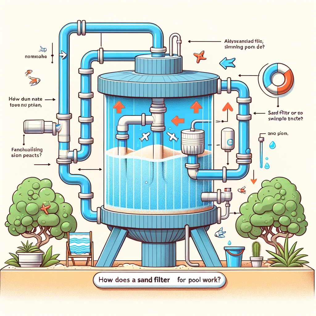 how does a sand filter for a swimming pool work