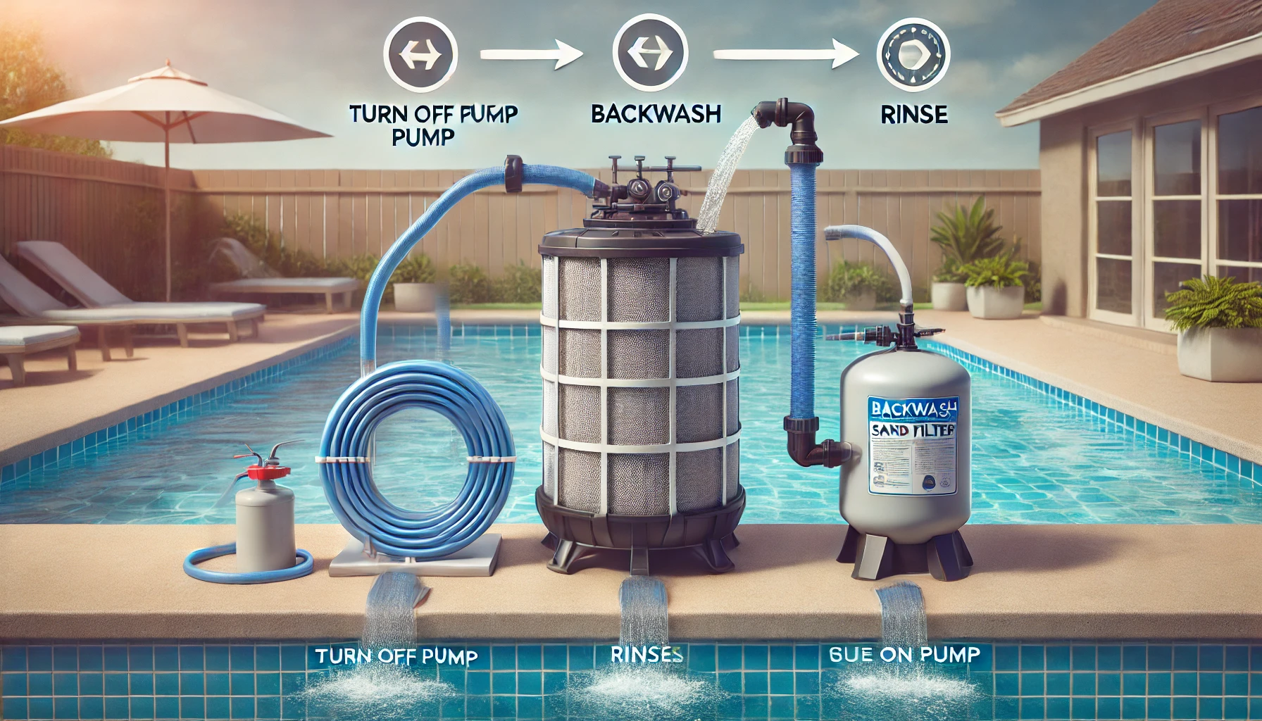 How to Backwash Your Pool Sand Filter? - SFBPfilter